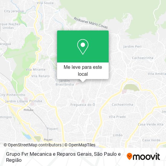 Grupo Fvr Mecanica e Reparos Gerais mapa
