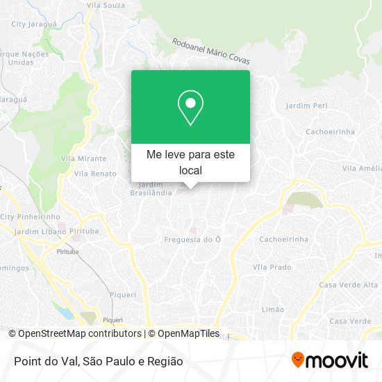 Point do Val mapa