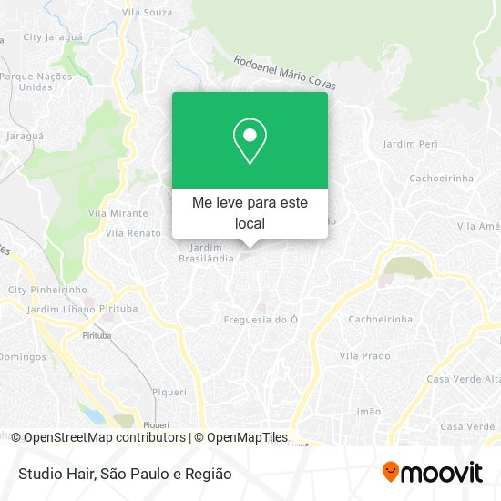 Studio Hair mapa