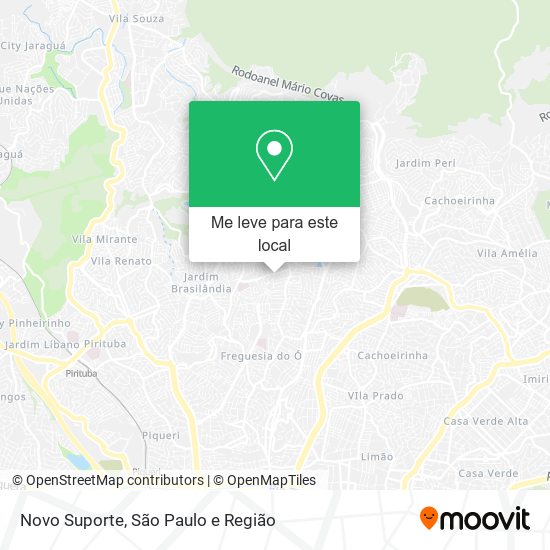 Novo Suporte mapa