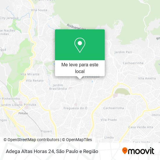 Adega Altas Horas 24 mapa