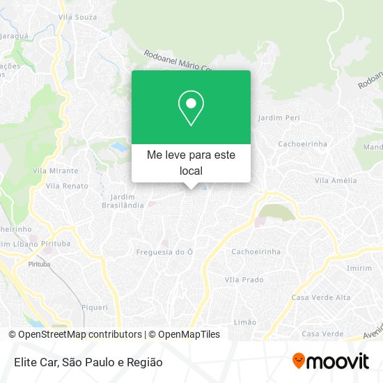 Elite Car mapa