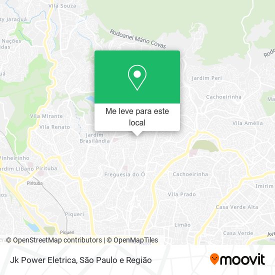 Jk Power Eletrica mapa