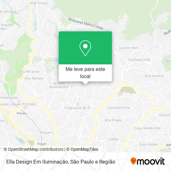 Ella Design Em Iluminação mapa