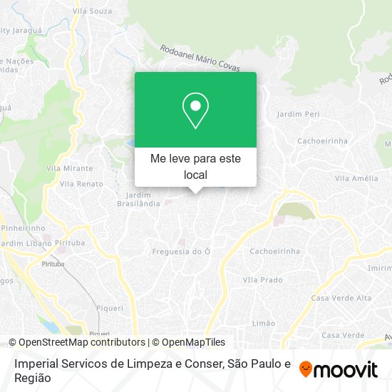Imperial Servicos de Limpeza e Conser mapa