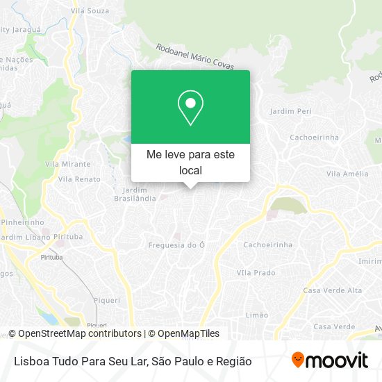 Lisboa Tudo Para Seu Lar mapa