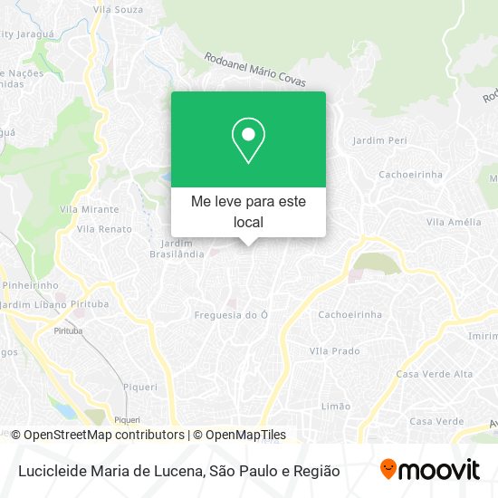 Lucicleide Maria de Lucena mapa