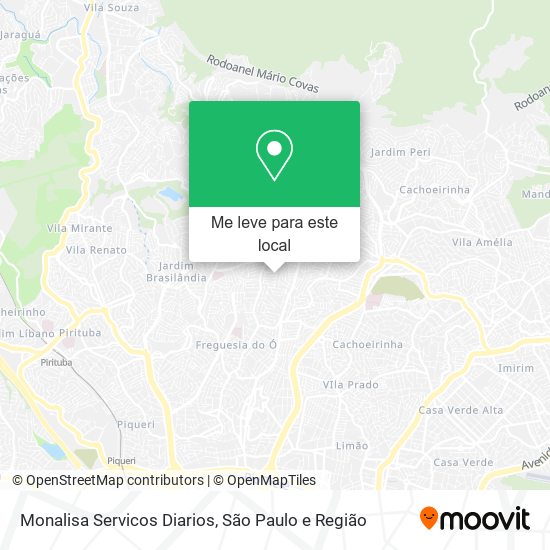 Monalisa Servicos Diarios mapa