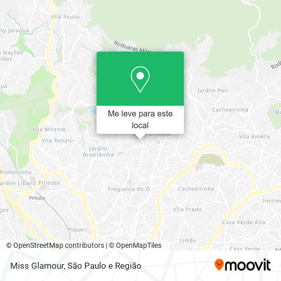 Miss Glamour mapa