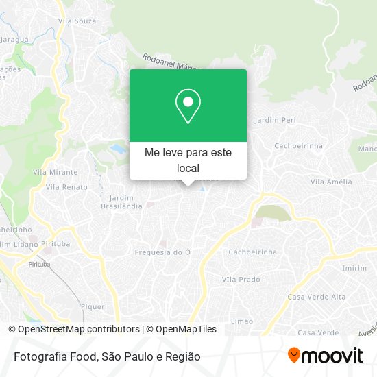 Fotografia Food mapa
