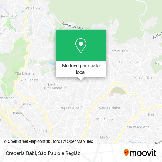 Creperia Babi mapa