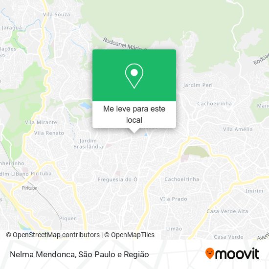 Nelma Mendonca mapa