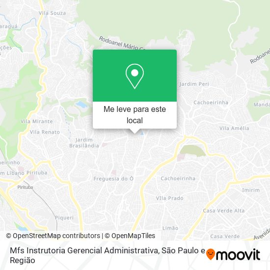 Mfs Instrutoria Gerencial Administrativa mapa