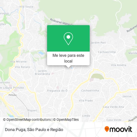 Dona Puga mapa