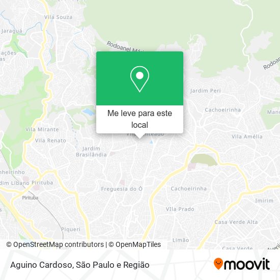 Aguino Cardoso mapa