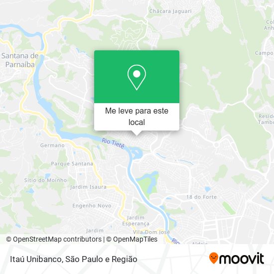 Itaú Unibanco mapa