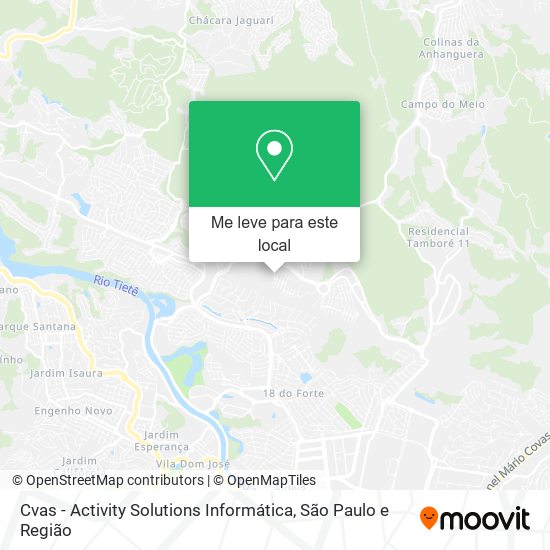 Cvas - Activity Solutions Informática mapa