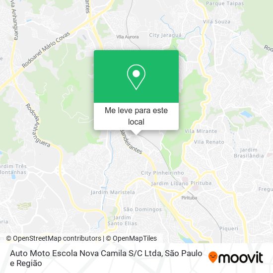 Auto Moto Escola Nova Camila S / C Ltda mapa