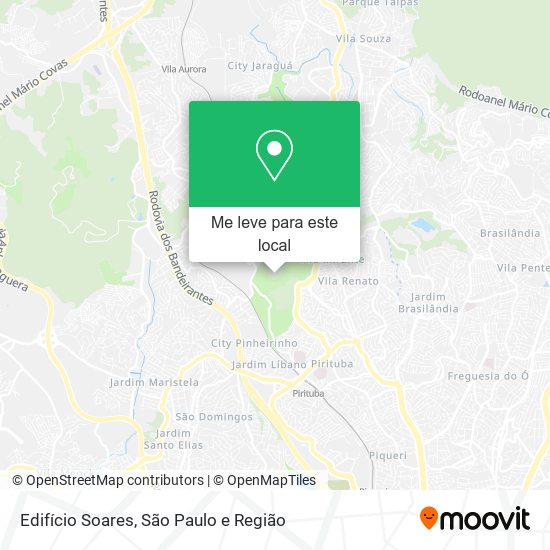 Edifício Soares mapa