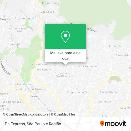 Ph Express mapa