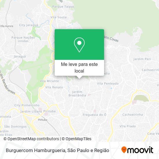 Burguercom Hamburgueria mapa
