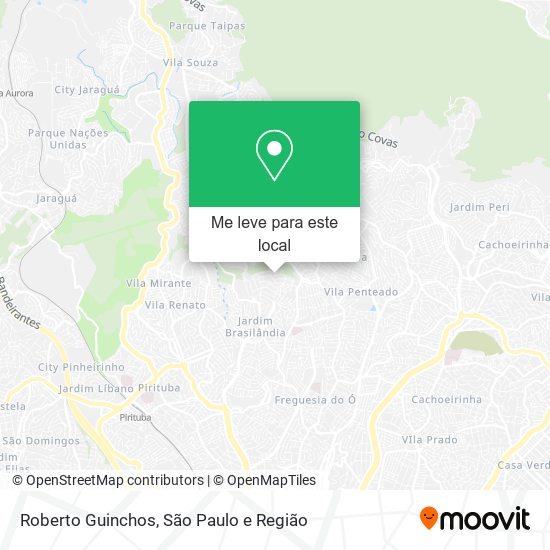 Roberto Guinchos mapa