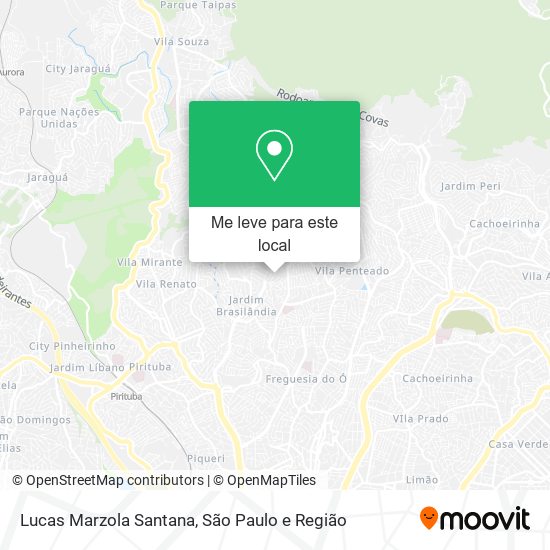 Lucas Marzola Santana mapa