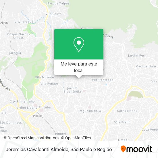 Jeremias Cavalcanti Almeida mapa