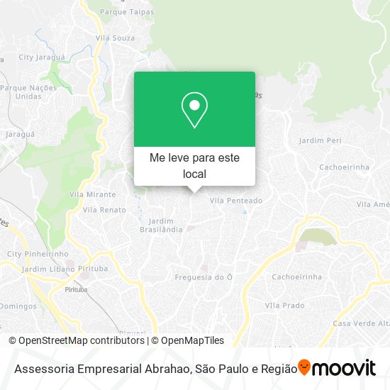 Assessoria Empresarial Abrahao mapa