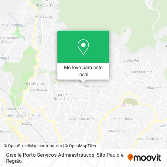 Giselle Porto Servicos Administrativos mapa