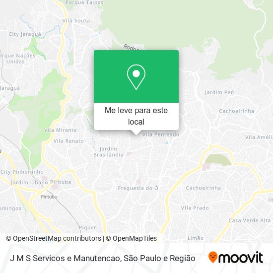 J M S Servicos e Manutencao mapa