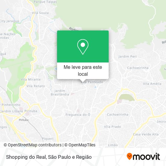 Shopping do Real mapa