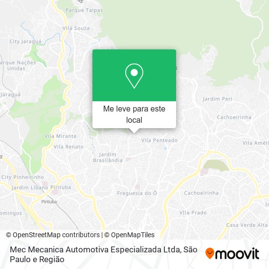 Mec Mecanica Automotiva Especializada Ltda mapa
