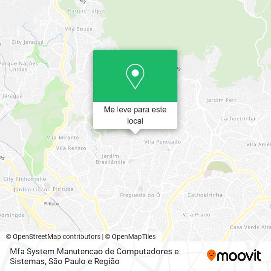 Mfa System Manutencao de Computadores e Sistemas mapa