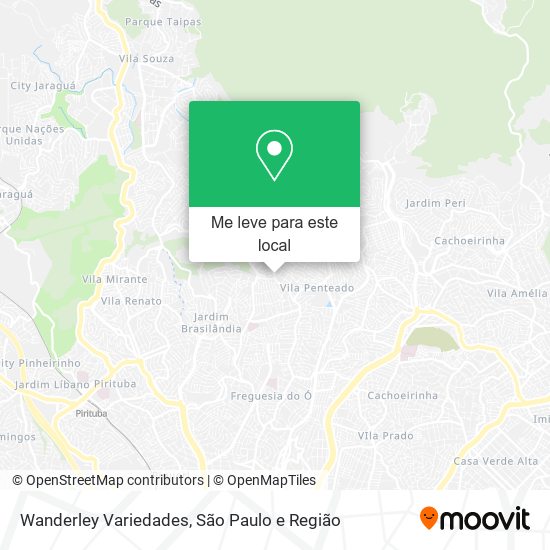 Wanderley Variedades mapa