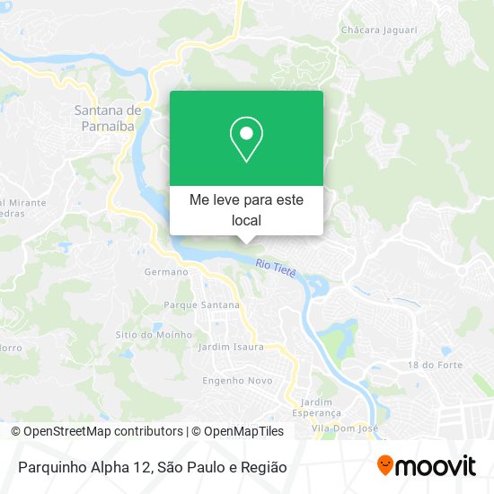 Parquinho Alpha 12 mapa