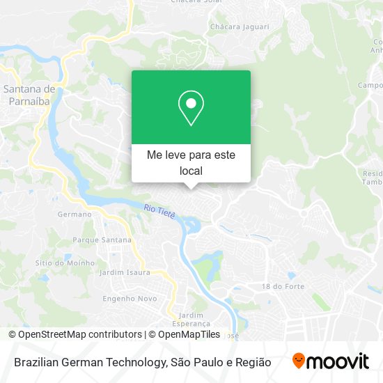 Brazilian German Technology mapa