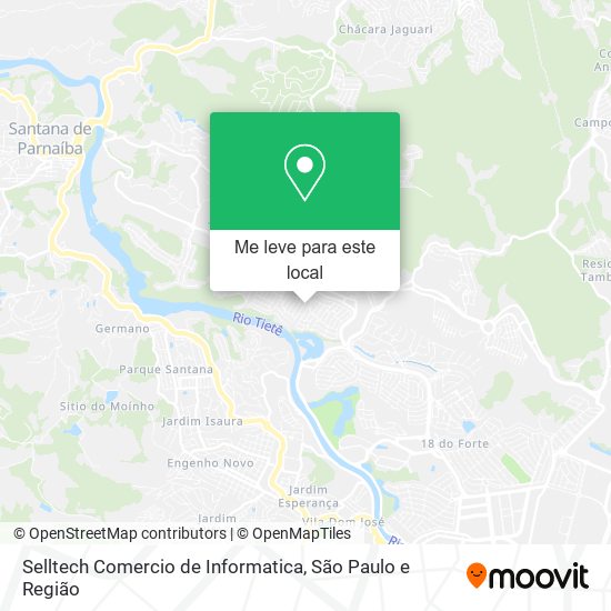 Selltech Comercio de Informatica mapa