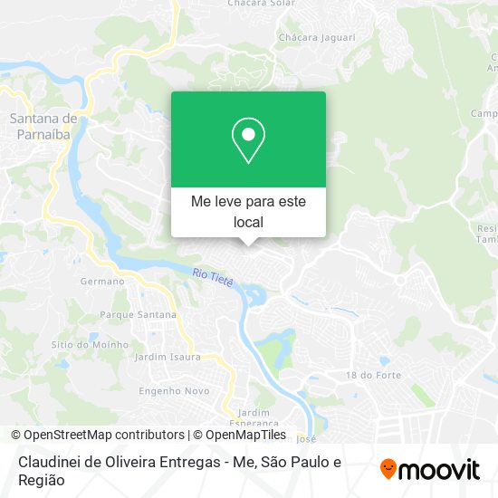 Claudinei de Oliveira Entregas - Me mapa