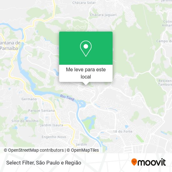 Select Filter mapa