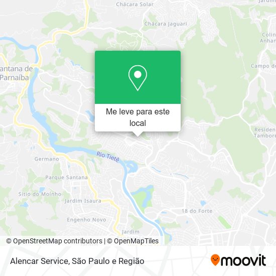 Alencar Service mapa