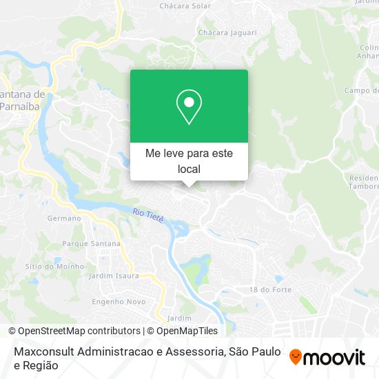 Maxconsult Administracao e Assessoria mapa