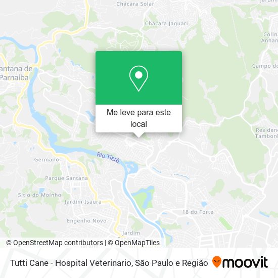 Tutti Cane - Hospital Veterinario mapa