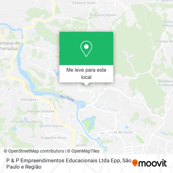 P & P Empreendimentos Educacionais Ltda Epp mapa