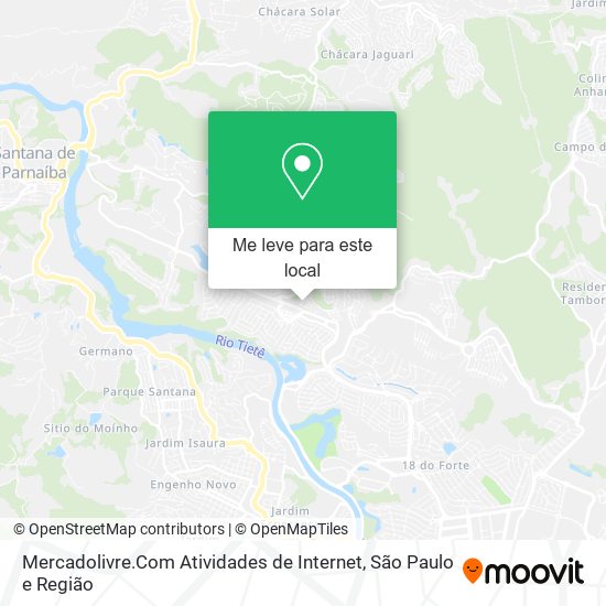 Mercadolivre.Com Atividades de Internet mapa