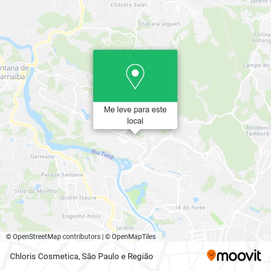 Chloris Cosmetica mapa