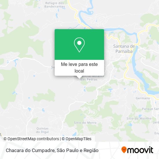 Chacara do Cumpadre mapa