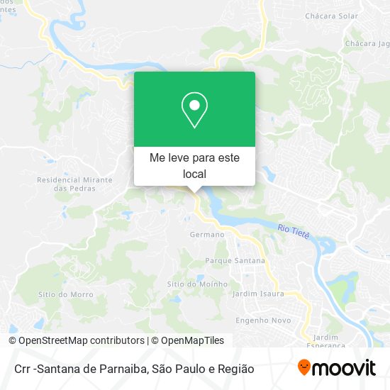 Crr -Santana de Parnaiba mapa
