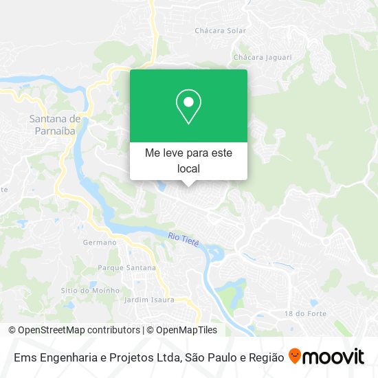 Ems Engenharia e Projetos Ltda mapa