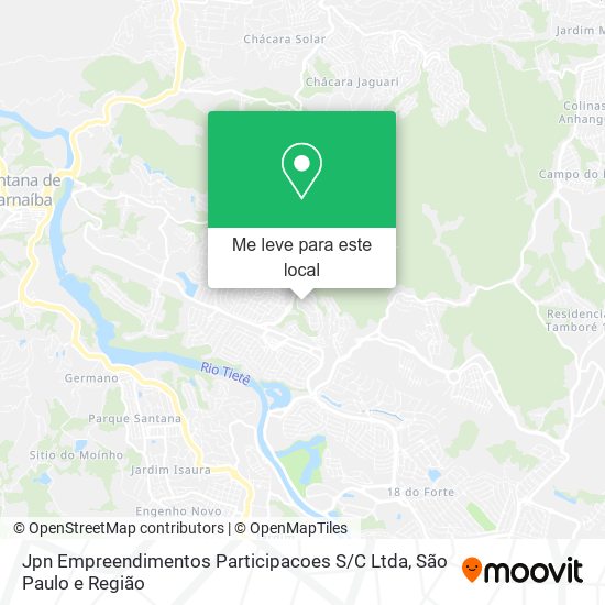 Jpn Empreendimentos Participacoes S / C Ltda mapa